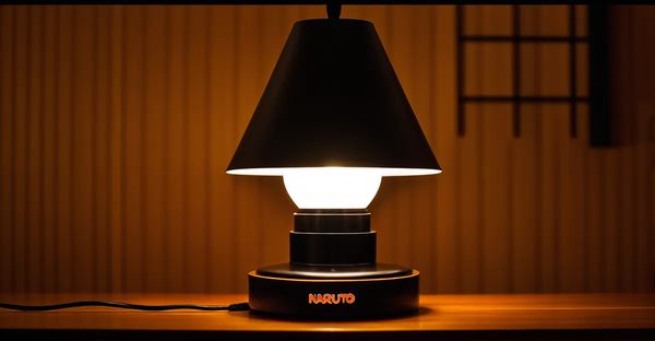 Lampe naruto : la décoration idéale pour votre chambre se dévoile